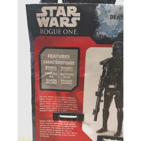 Jakks Big Figs Death Trooper Disney Star Wars 2016 Rogue One 19” Action Figure - Picture 16 of 16